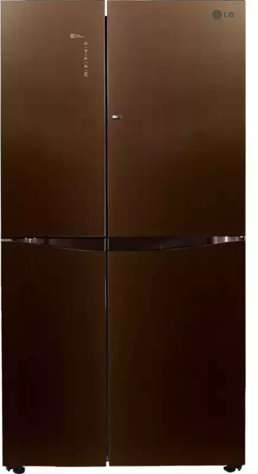 Compare LG Side by side 655 Litres 3 Star Refrigerator GLB257DLNX vs
