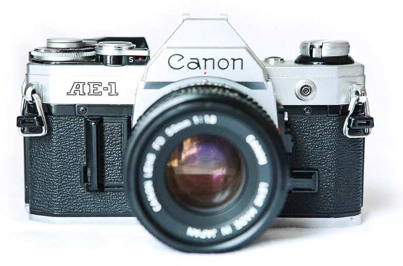 Canon AE-1 SLR 35mm Film Camera (Black): Price, Full