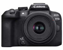 Canon EOS R10 24.2MP Mirrorless Camera 18-45 mm Lens, 22.3 x 14.9