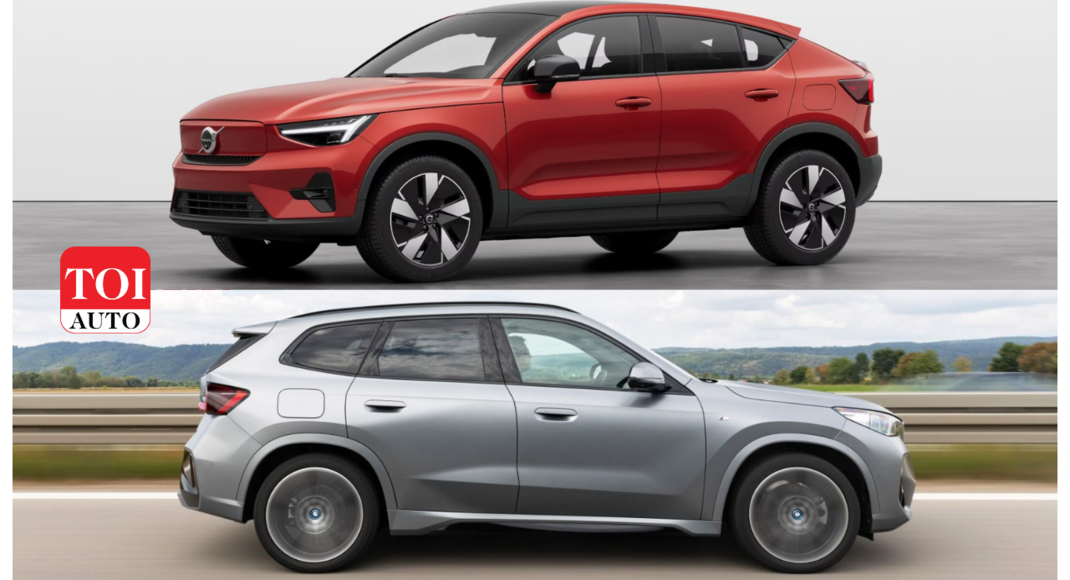 BMW iX1 vs Volvo C40 Recharge: Specs, range, and Price comparison | TOI ...