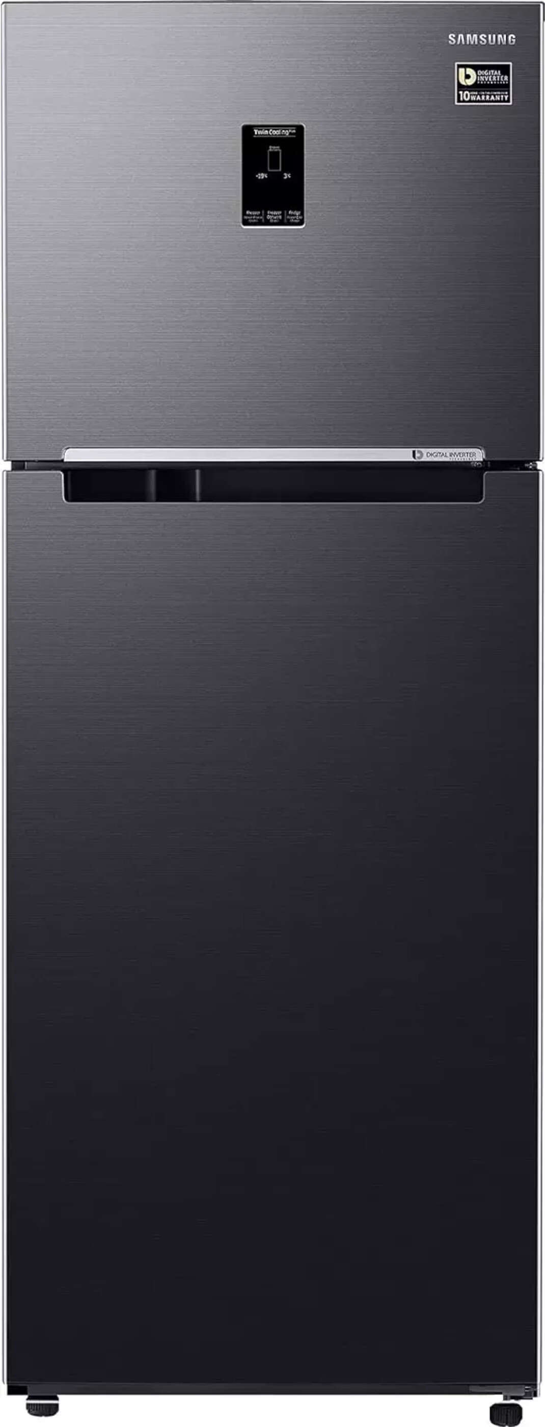 Compare Samsung Double Door 385 Litres 3 Star Refrigerator RT42C553EBX ...