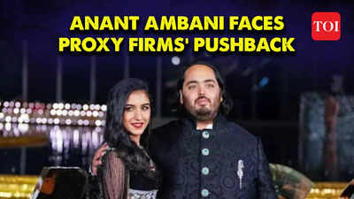 Anant Ambani faces resistance from two advisory firms over