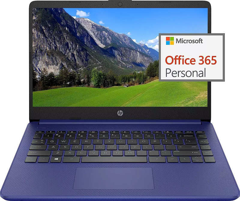  HP Newest 14 HD Laptop, Windows 11, Intel Celeron