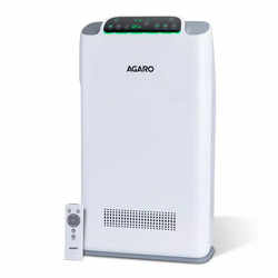 AGARO Imperial Air Purifier For Home, Bedroom, Green True HEPA Filter H14, Removes 99.99% Pollutants, Bacteria, Virus & PM 0.1 Particles, 7 Stage Filtration, Covers 400 Sq ft, 8500 Hrs Filter Life