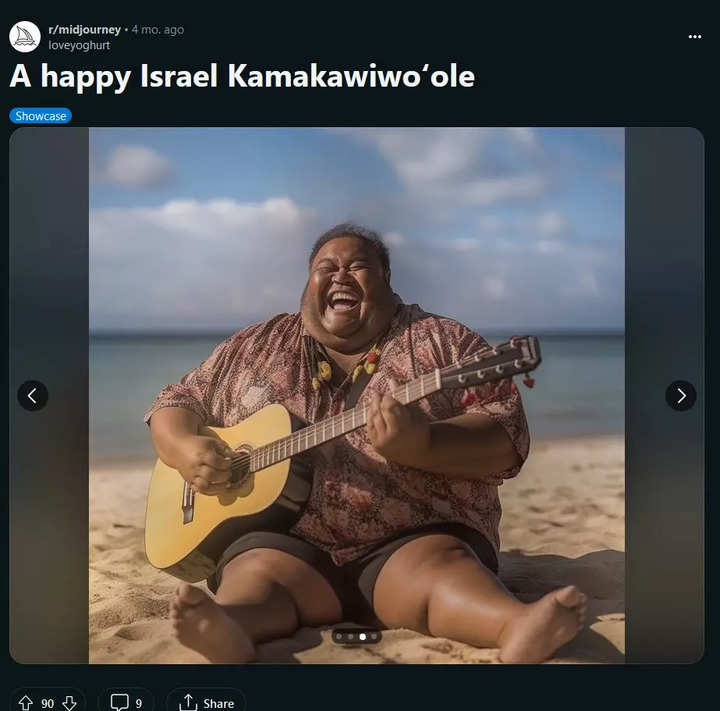 Watch the photo of the Hawaiian singer that Google search still can't tell is AI-generated