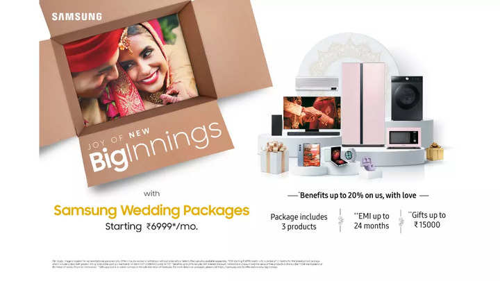Samsung unveils ‘New BigInnings’ programme for the wedding season: All the details