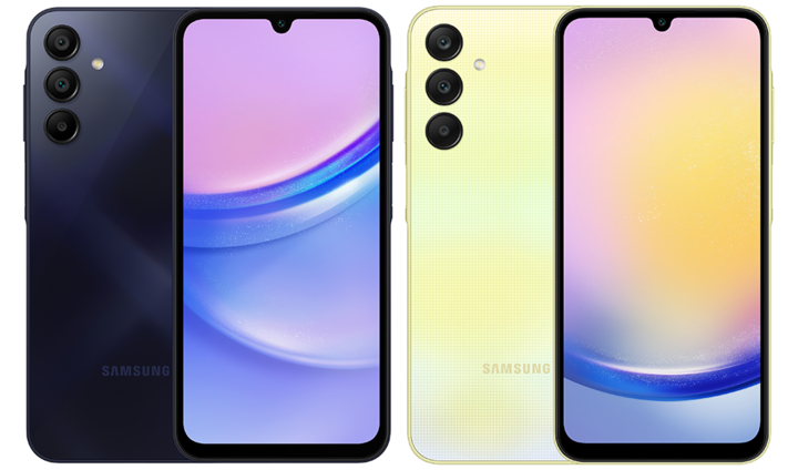 Lançados smartphones Samsung Galaxy A25 5G, Galaxy A15 45 e Galaxy A15 5G: especificações e outros detalhes