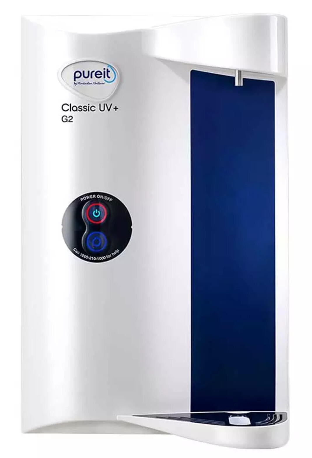 Compare HUL Pureit Classic G2 UV+ 2 Ltr. Water Purifier (White) vs Kent