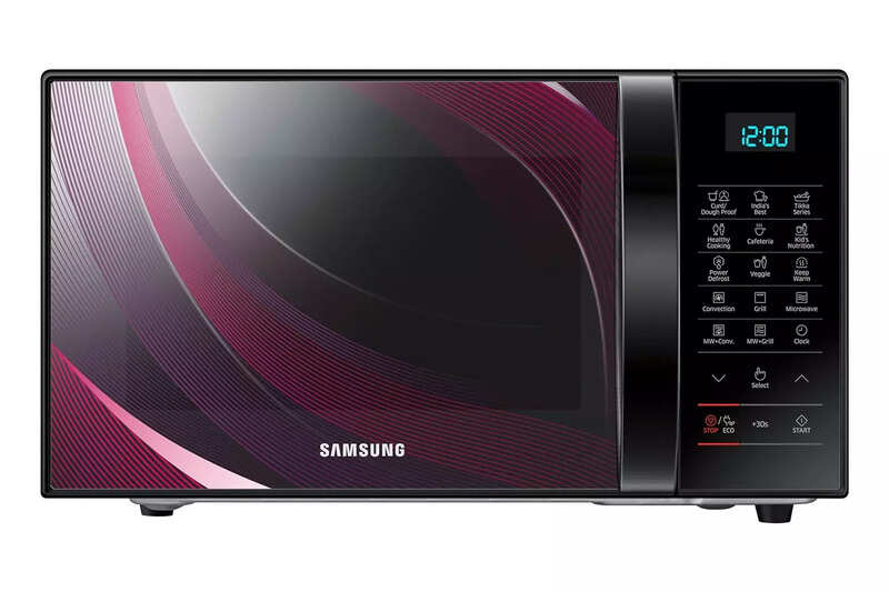 Samsung CE76JDMBR/TL 21 L Convection Microwave (Black) Price in India