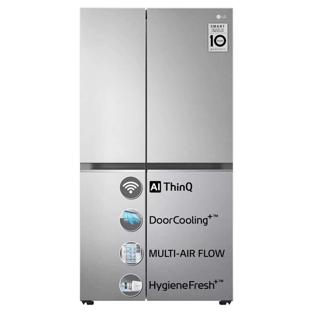 LG Side by Side 833 Litres 5 Star Refrigerator GC-B307SSVL: Price