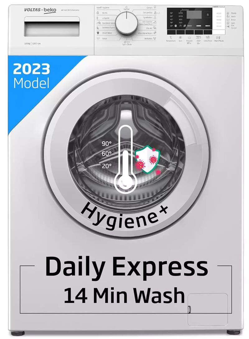 Voltas Beko WFL6012B7CUSKA/WXV 2023 Model 6 Kg Fully Automatic Front