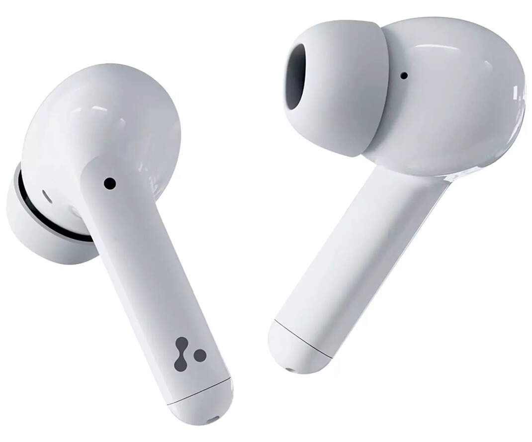 Compare Ambrane Dots Hype TWS Bluetooth v5.2 Earbuds with 28 Hours Playtime (White) vs Sony WH