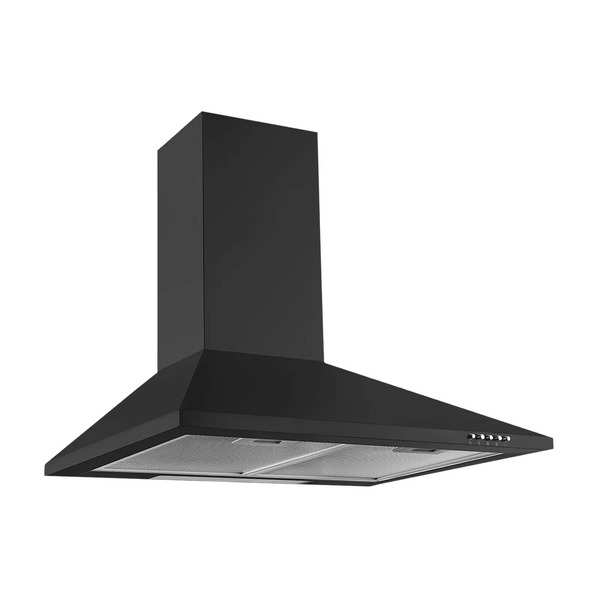 KAFF BASE LX BL 60cm 700m3/hr Ducted Wall Mounted Chimney with Soft ...