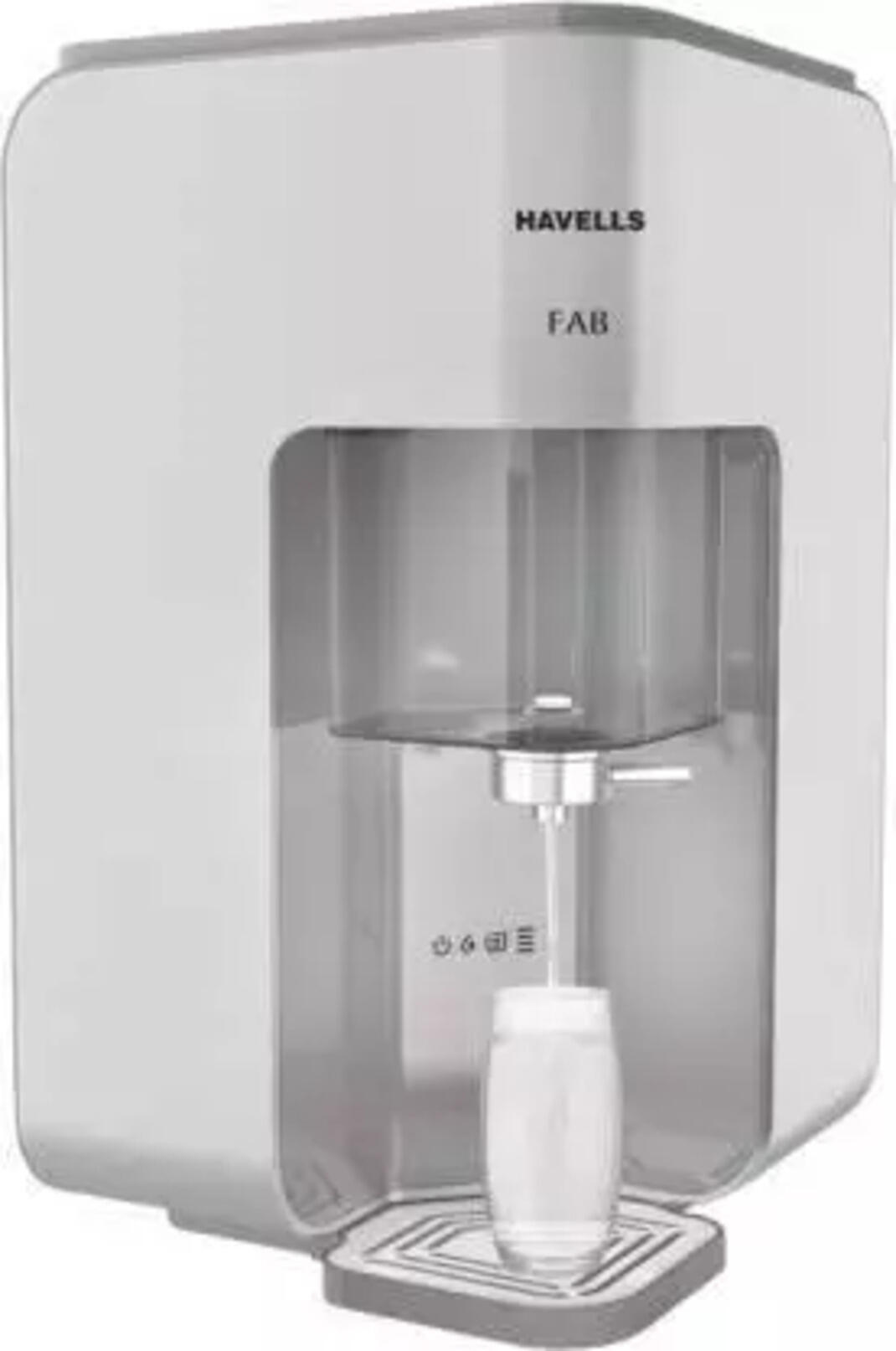 Compare Havells FAB 7 L RO + UV Water Purifier (GreyWhite) vs Havells