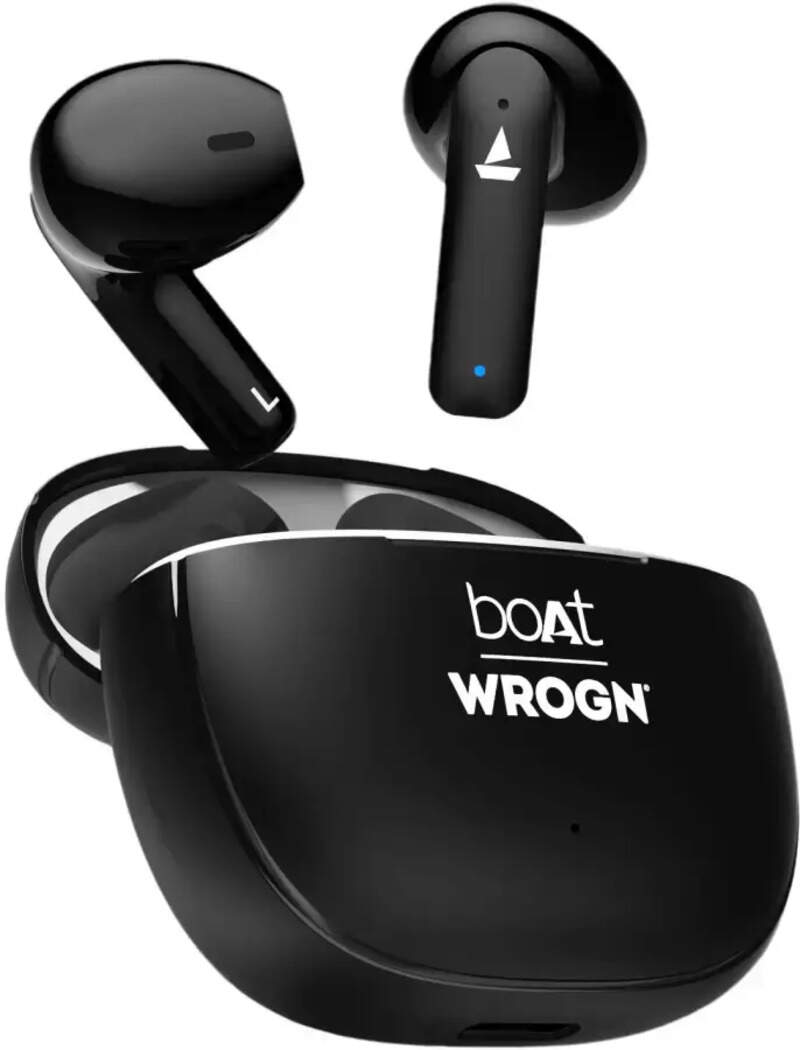 boAt Airdopes 118 WROGN Edition TWS w 50 HRS Playback Quad Mics ENx Tech Beast mode Bluetooth v5.2 Headset Opal Black Price in India Specifications and Review