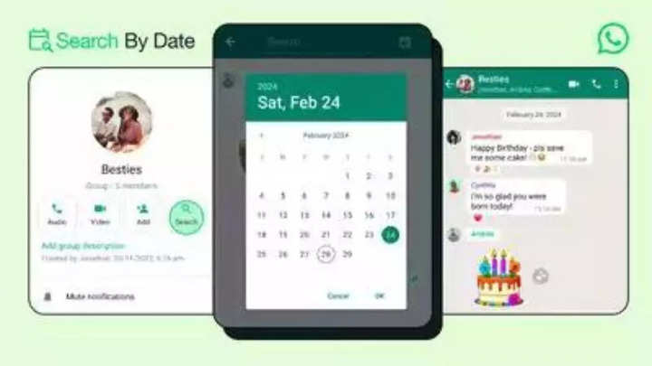 Fonctionnalité de recherche WhatsApp par date annoncée pour les utilisateurs d'Android, sachez comment cette fonctionnalité fonctionne