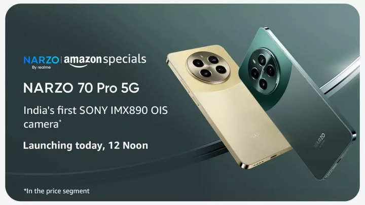 Realme Narzo 70 Pro 5G é lançado hoje na Índia: aqui está o preço esperado, especificações e outros detalhes importantes