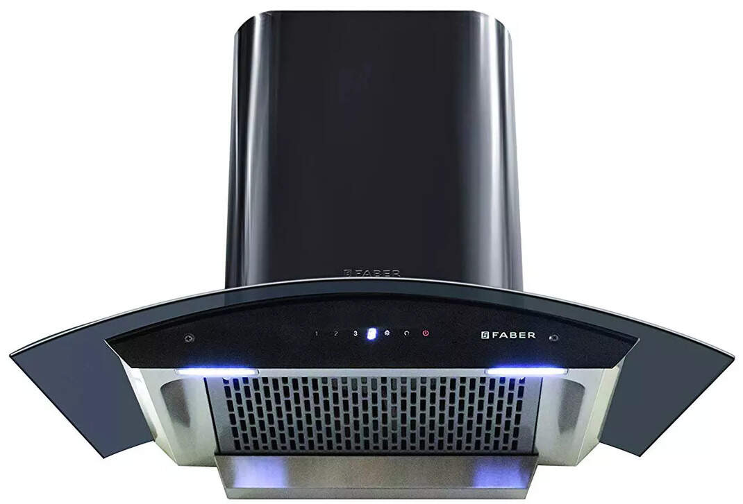 Compare Faber 90 cm Filterless Autoclean Chimney (Hood Orient TC BK 90