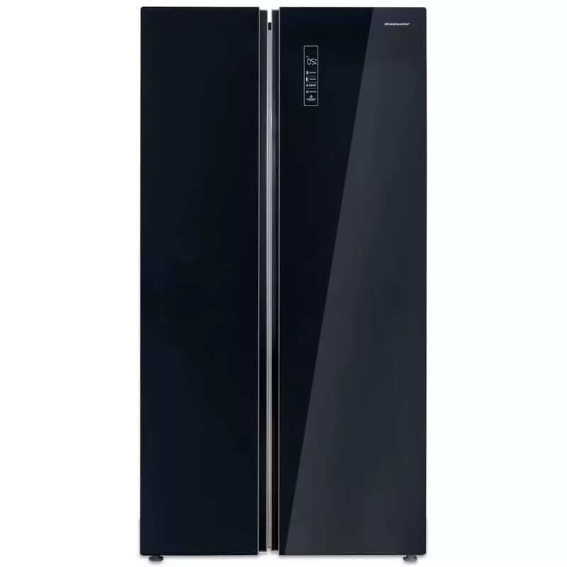 Kelvinator Side by Side 584 Litres 1 Star Refrigerator KRSB600BKG