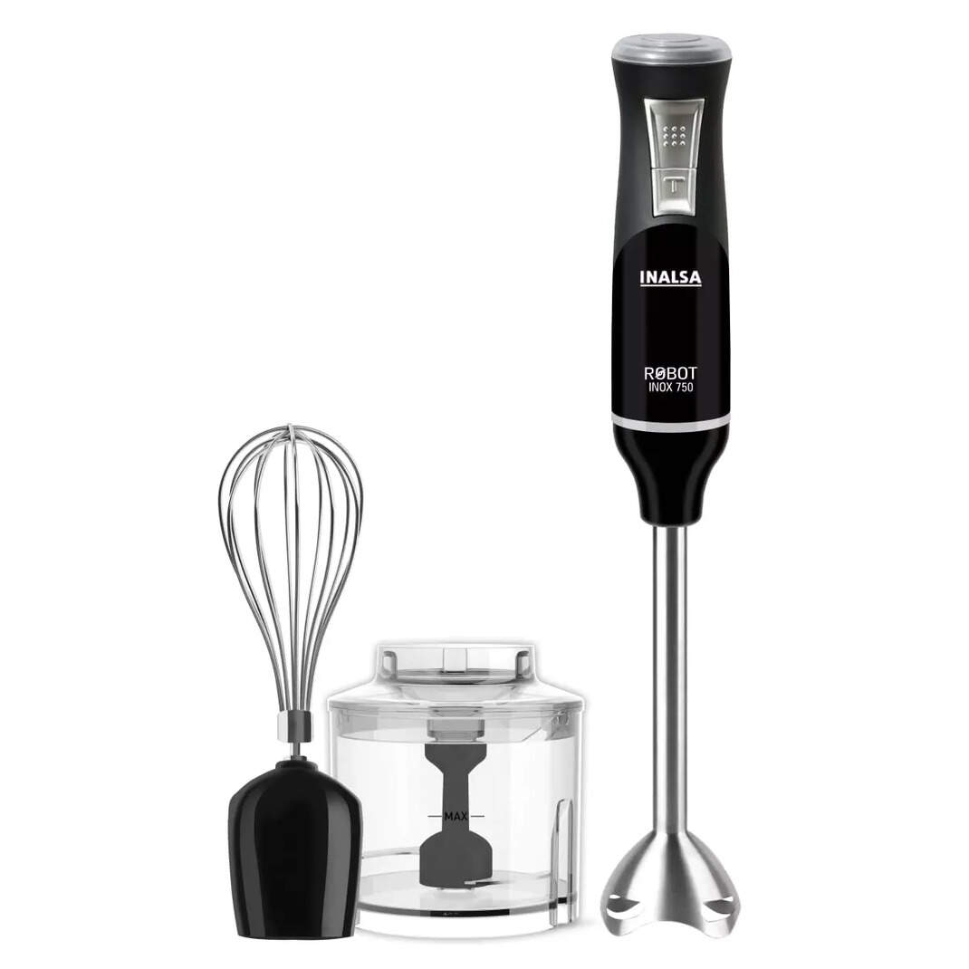 Compare INALSA HAND BLENDER Robot Inox 750CSPowerful Super Silent