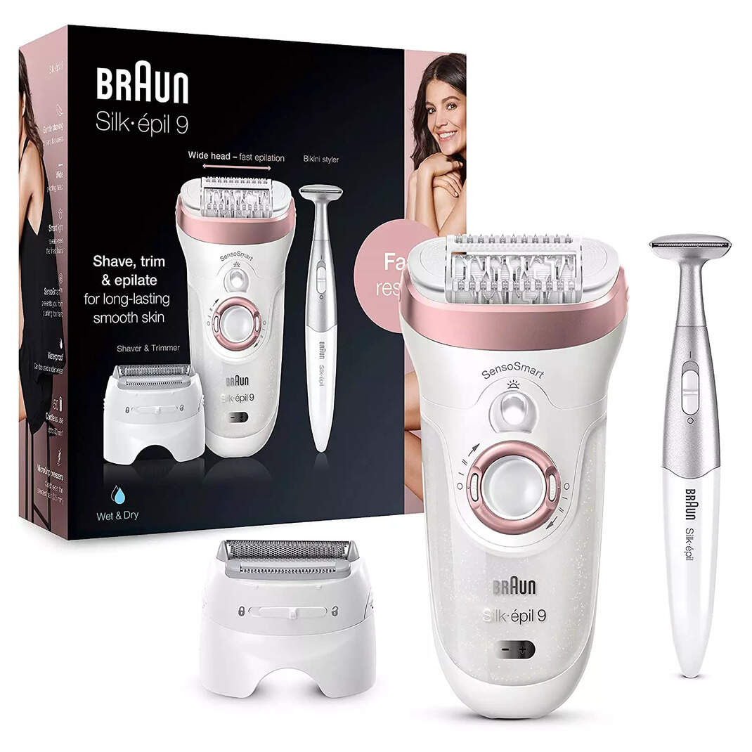 Compare Braun Silkepil 9890, Epilator for LongLasting Hair Removal