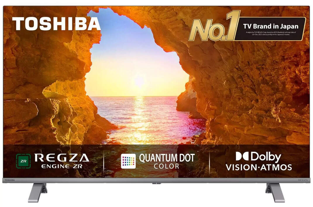 Toshiba 43C450ME 43 Inches QLED 4K, 3840 x 2160 Pixels TV Online
