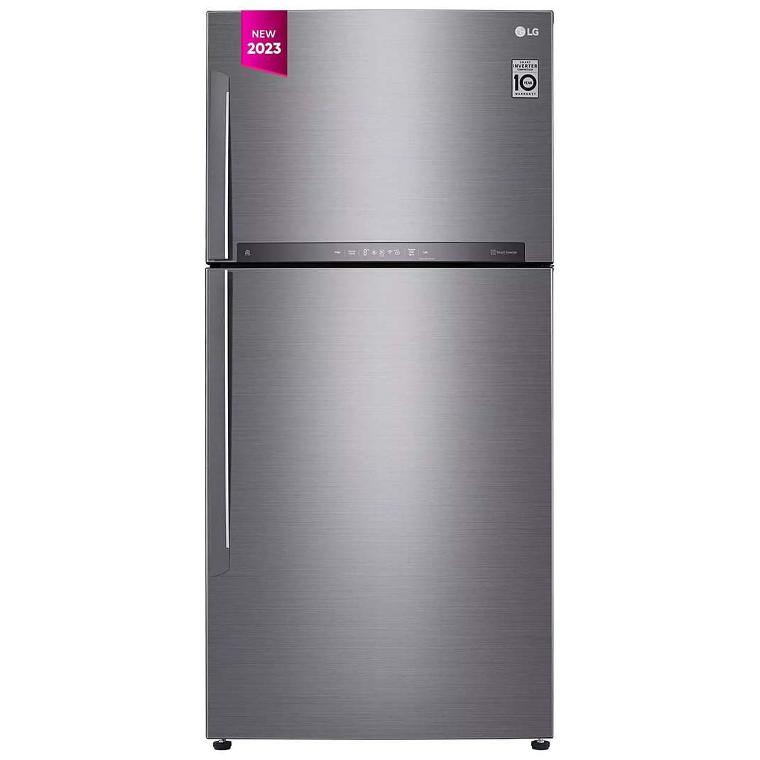 Compare LG Double Door 592 Litres 1 Star Refrigerator GR-H812HLHM vs ...