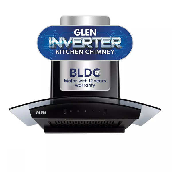 Glen 60 cm 1200 m3/hr Filterless Autoclean Kitchen Chimney with ...