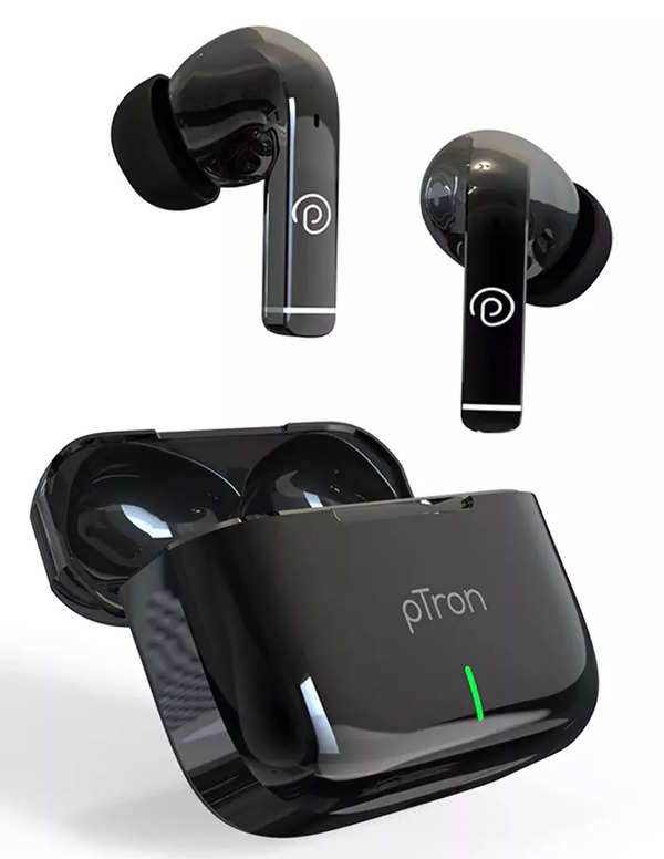 pTron Basspods P81 Pro TWS Bluetooth v5.2 Earbuds with Environmental ...