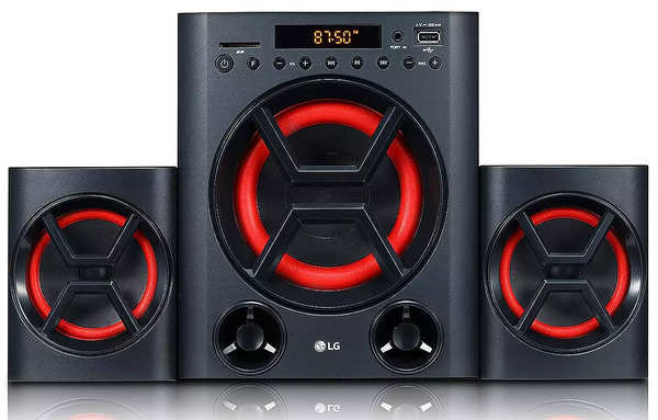 LG XBoom LK72B, Bass Blast Plus, USB, FM Radio, 40 W Bluetooth Speaker ...