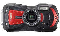 Ricoh Waterproof 16 MP Digital Camera WG-60 Red 14m Withstand 