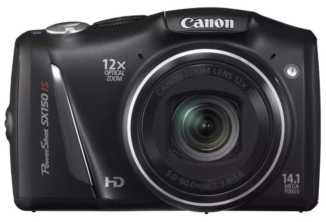 Canon PowerShot SX150 IS ブラック Canon PowerShot SX150 IS 14.1 MP Point and Shoot Digital Camera