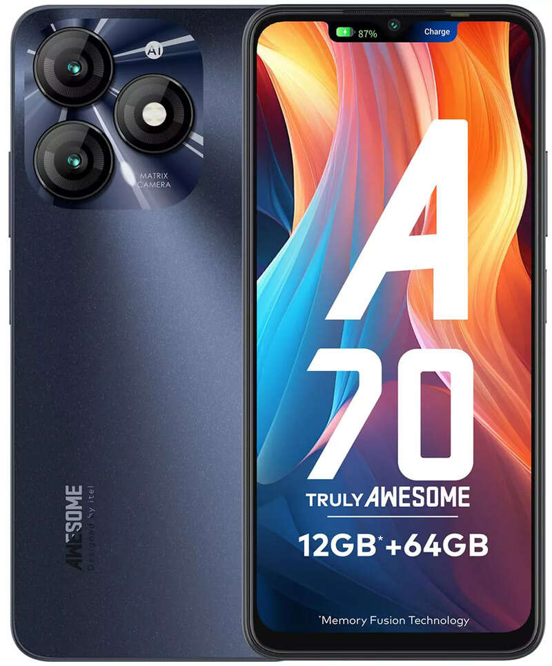 Itel A70 (64 GB Storage, Display) Price and features