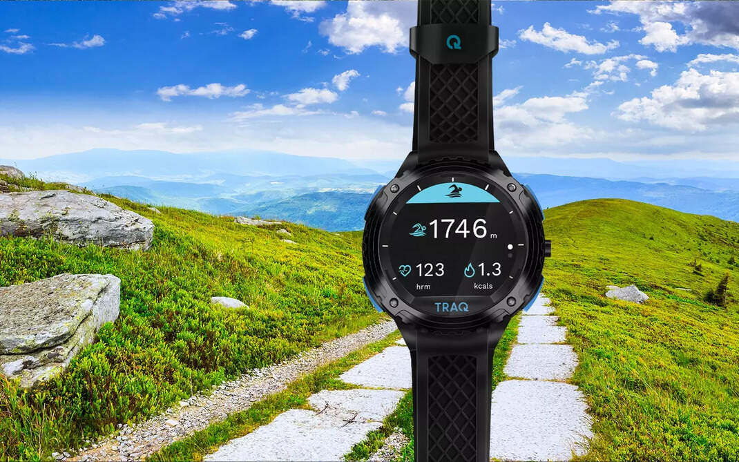 Compare Titan TraQ Triathlon 1.34 Inch LCD Display Blue, Green, Black ...