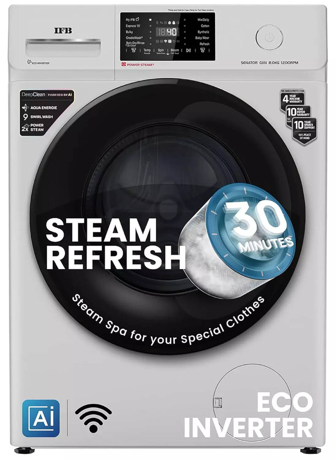 Compare IFB Senator GXN 8012 8 Kg 5 Star with 9 Swirl Wash Compare IFB Senator GXN 8012 8 Kg 5 Star with 9 Swirl Wash