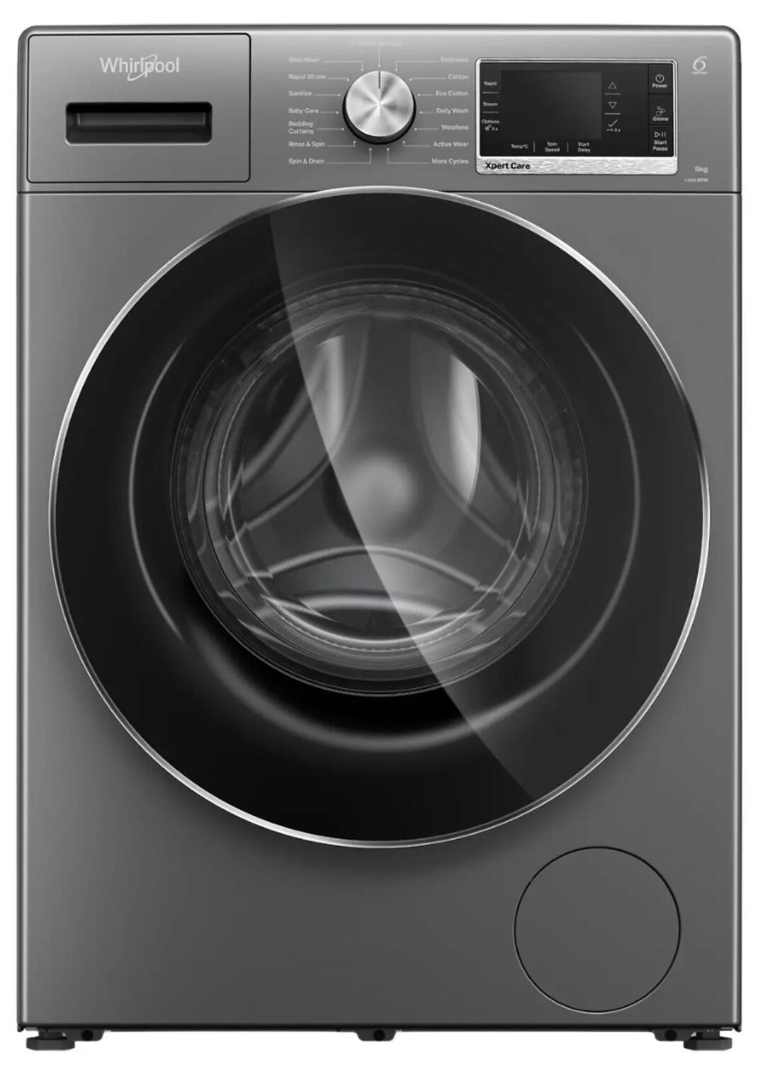 Whirlpool XO8014BYM53E 8 Kg 5 Star Inverter Fully Automatic Front