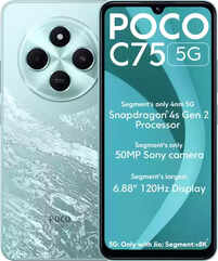 Poco C75 5G (64 GB Storage, 5160 mAh Battery) Price and features