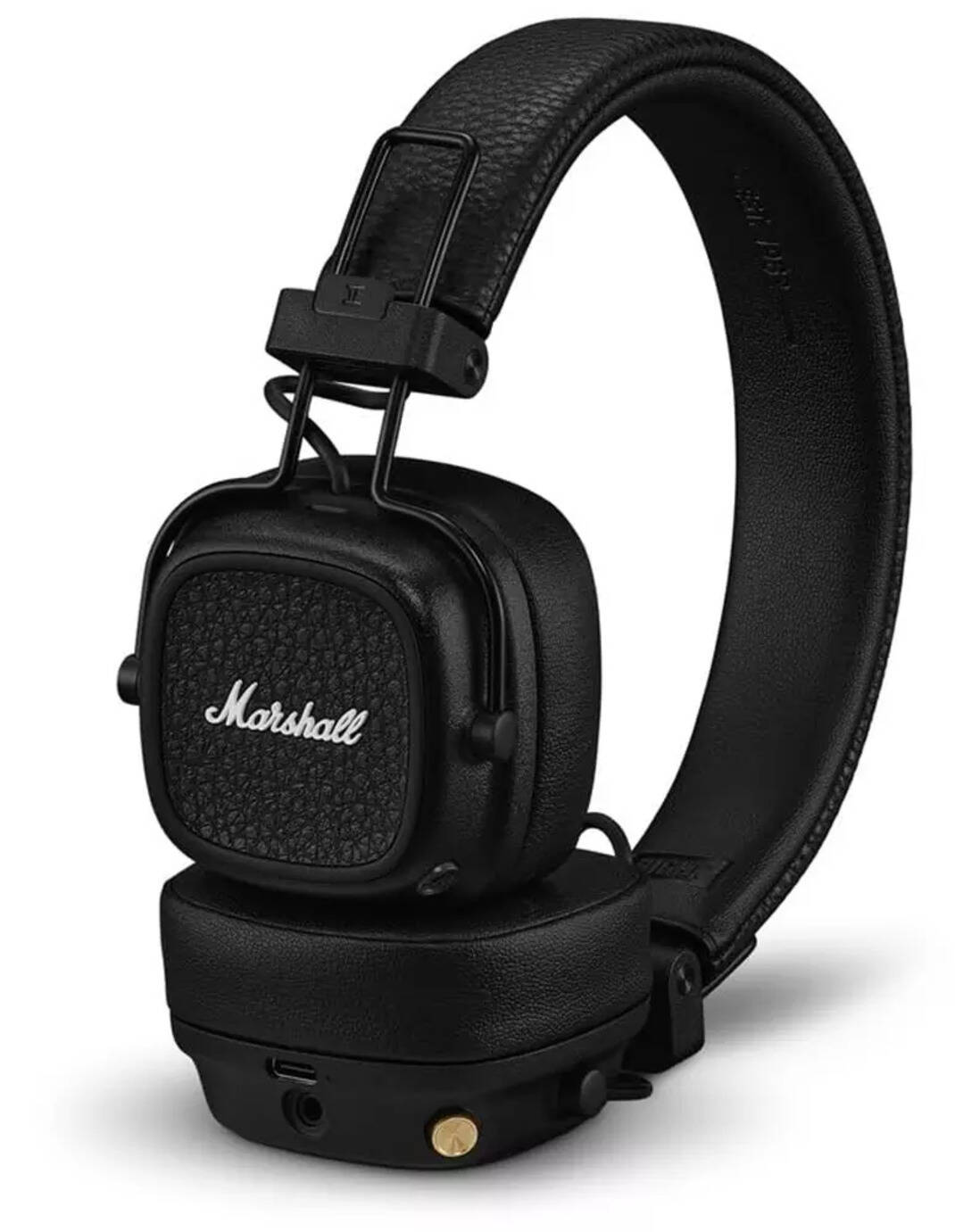 Compare Marshall Major V MSMAJVBTBLK Bluetooth v5.0 On Ear Headphone ...