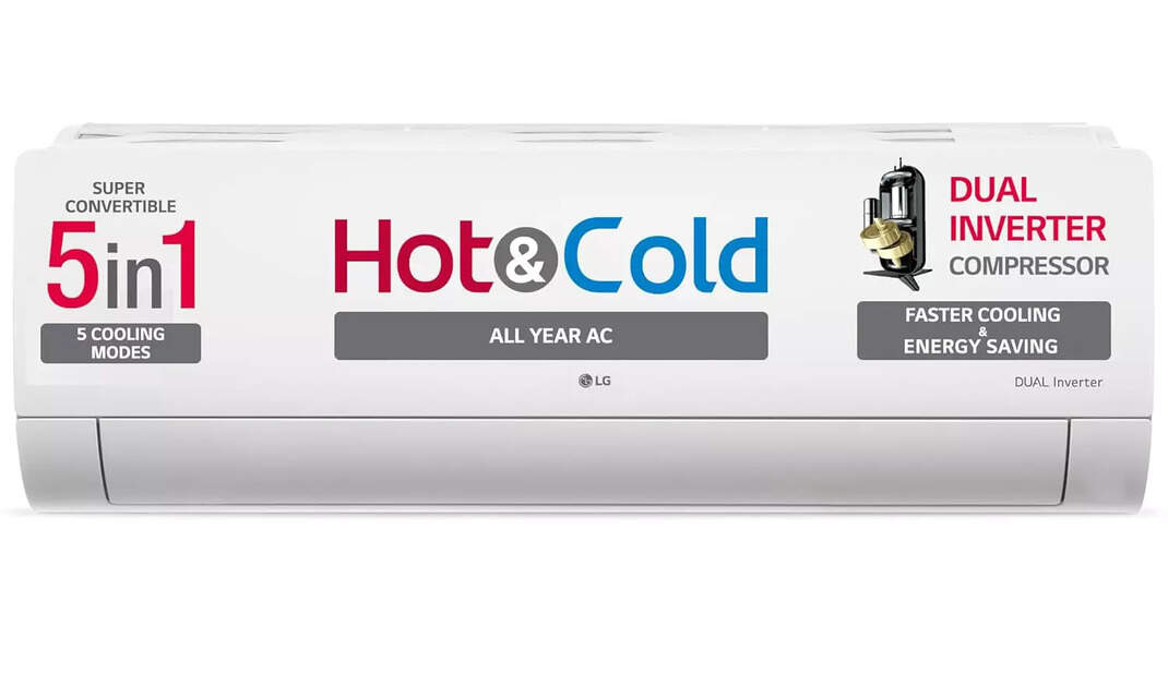 Compare LG TS-H19VNXE 2024 Model 1.5 Ton 3 Star Hot & Cold Dual ...