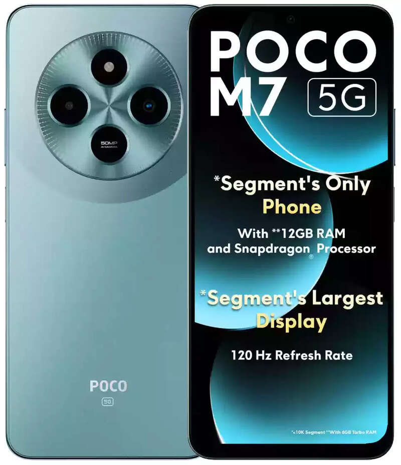 Poco M7 5G (128 GB Storage, 5160 mAh Battery) Price and features