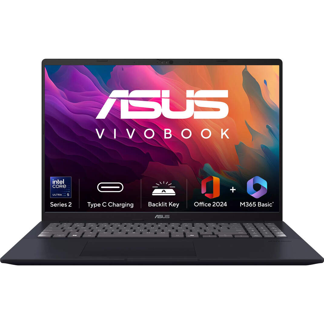 Asus X1607CA-MB139WS Laptop Intel Core Ultra 5 225H/16GB/512GB SSD