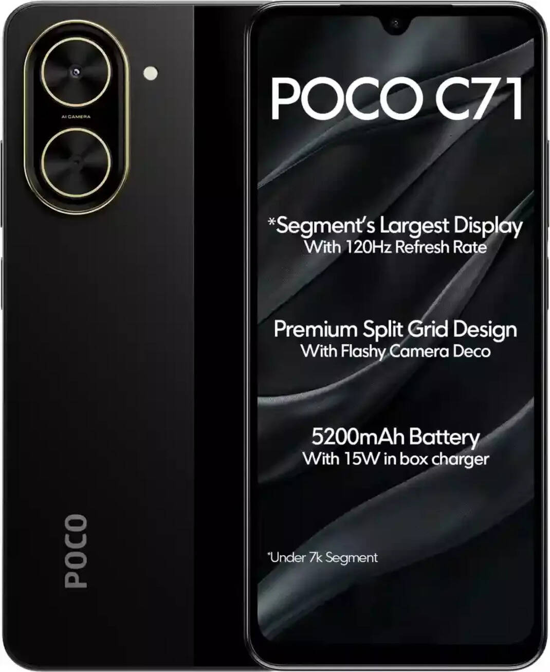 Poco C71 (64 GB Storage, 5200 mAh Battery) Price and features