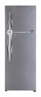 Compare LG Double Door 272 Litres 3 Star Refrigerator GL-S312SPZX