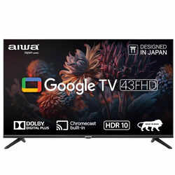 Aiwa AS43FHDX1 GTV 43 Inches LED Full HD, 1920 x 1080 Pixels TV