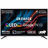 Aiwa AS43QUHDX1-GTV 43 Inches QLED 4K, 3840 x 2160 Pixels TV