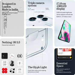 Nothing Phone (3a) Lite 5G (256 GB Storage, 6.77-inch Display) Price ...