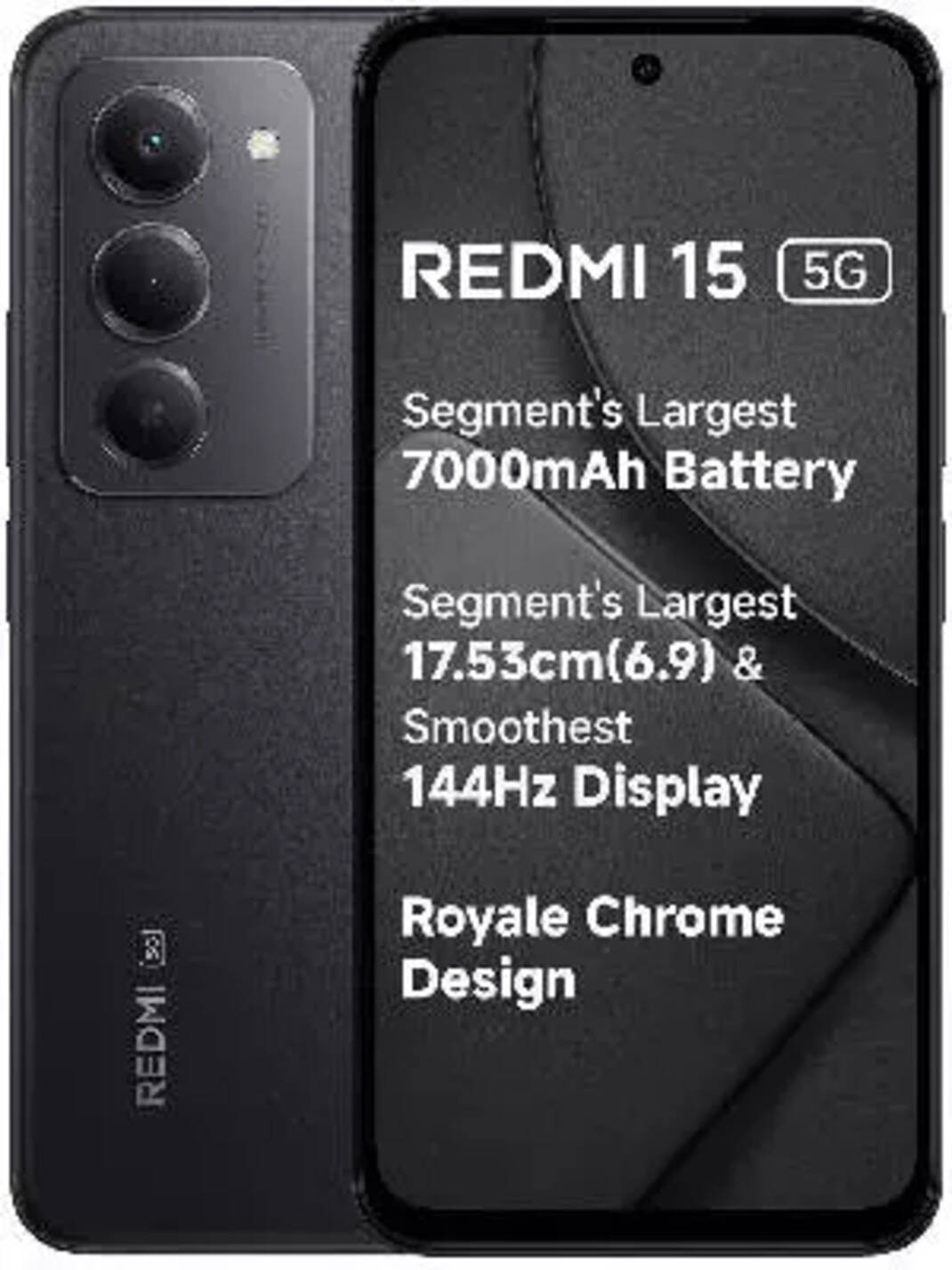 Xiaomi Redmi 15 8GB RAM (7000 mAh Battery, 128 GB Storage) Price