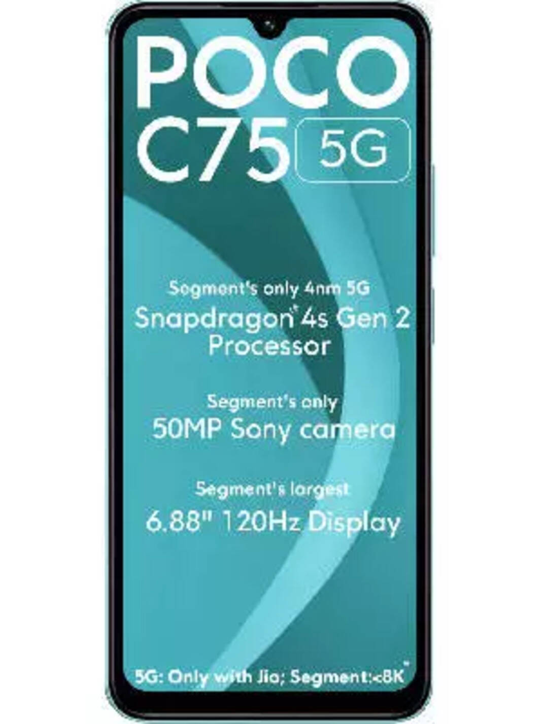 Poco C75 5G (50 MP Camera, 128 GB Storage) Price and features