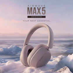 Noise Airwave Max 5 Wireless Over-Ear Headphones with Adaptive Hybrid ...
