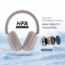 Noise Airwave Max 5 Wireless Over-Ear Headphones with Adaptive Hybrid ...